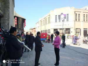 張存有受邀中央電視臺拍攝百年老店鋪、讓大家記住鄉(xiāng)愁